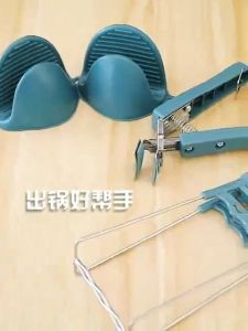Bộ Dụng Cụ Kẹp Gắp Bát Đĩa Chống Nóng - Găng Tay Nhắc Nồi Silicon - 4 Chi Tiết Cực Đa Năng / Dụng Cụ Gắp Thức Ăn Nóng - Kẹp gắp đồ ăn nóng chuyên dụng | Kẹp gắp nóng