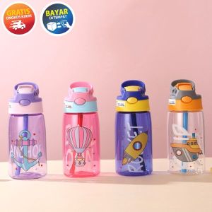 SANDBOX - KP102 BOTOL MINUM ANAK MURAH TANDUK RUSA TALI SEDOTAN TEMPAT MINUM ANAK LUCU