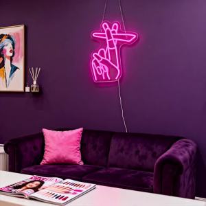 Nails Neon SignNail LED Neon Light For Nail Studio Beauty Salon Business Makep Room Wall DecorGirly Room NailsBirthday Gift