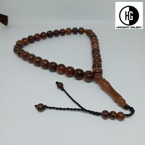 tasbih kayu kaokah 33 butir h403