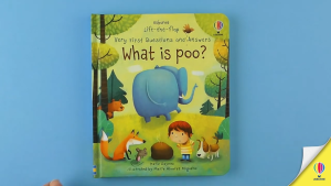 USBORNE Very 1st Q&A "What is Poo?" [Lift-the-Flap][Board Book]