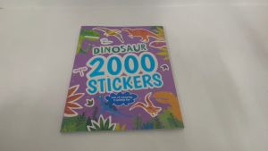 2000 Stickers Dinosaurs Colouring & Activity Book for Kids with Mazes & Word Search