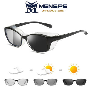 MENSPE Eye Protection Sunglasses Moisture Chamber Glasses Suits For After Cataract Surgery Myopia Surgery Anti Blue Light&Ultraviolet Photochromic Polarized Sunglasses Anti Pollen Anti Fog Anti Sand Windproof Lenses Eye Cure Men Women Safety Goggles