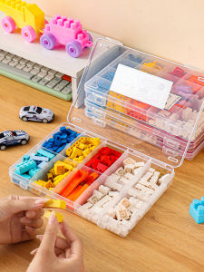 กล่องเก็บของเล่นโมเดลขนาดเล็ก กล่องเก็บของสำหรับใช้ในบ้าน กล่องแยกชิ้นส่วนของเล่นสำหรับเด็ก กล่องบรรจุภัณฑ์แยกชิ้นส่วน