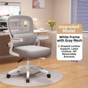 FWTDF | Ergonomic Comfortable Home Office Chair Dual Use for Nap Gaming Dorm