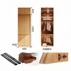 Thick Drawer Storage Wardrobe 18mm