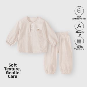 TONGLIANCHUXIN | Bubble Cotton Baby Separates Suit