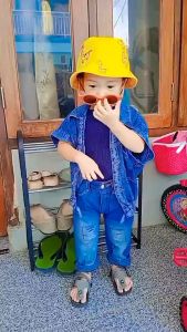 OUTER JEANS ANAK PEREMPUAN JAKET JEANS ANAK SANDWASH KEREN USIA 1-10 TAHUN Jaket Jeans Anak Perempuan 1 - 6 tahun / Jaket Jeans Anak Cewek