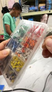 Skun Ferrules Insulated Terminal Block Connector 400 PCS