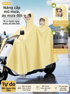 ZHENGYU | Áo Mưa Xe Điện Gia Đình Chống Thấm Dày Kích Thước Lớn