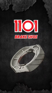 1101 Brake Shoe For RS100 (F)/RS100 (R)/XRM/TMX125/CT100/HD3/TMX155 (R)/TMX155 (F)/BEAT/BC175/MIO High Quality