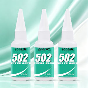 502 Super Glue Instant Strong Bond Glue Precision Tip Bottle Universal Repair Adhesive for DIY Craft Shoes Jewelry Metal Rubber