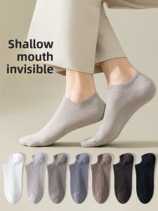 JINGCHI | Mens Summer Lightweight Cotton Socks Absorbent Anti-Odor Breathable