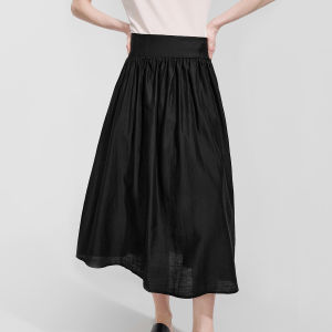 BEIQIANI | Elegant Viscose Flow Skirt