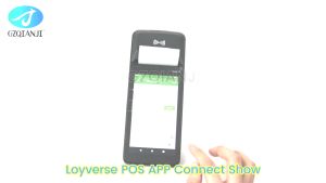 GZQIANJI Android 13 14 POS PDA Handheld Terminal 58mm Printer NFC Reader 4G SIM PDA Loyverse App Receipt Printing 1D Scanner