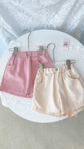 PRINCESS KESLI กางเกงขาสั้นเด็ก กางเกงกีฬา มีทั้งเเบบเรียบ กางเกงขาสั้น 2-12 ปี