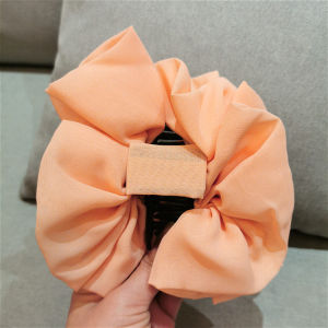 Ladies Large Floral Fabric Hair Claw Clip Super Size Headband Korean Style Fresh out Fashion Hair Accessories Hair Grips