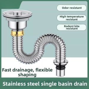 Anti-Rodent Stainless Steel Drain Pipe