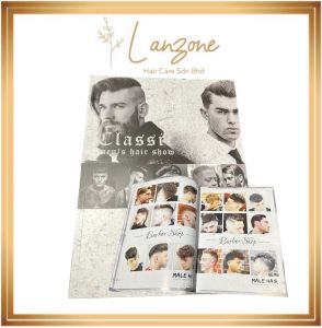 BARBER HAIR CUTTING BOOK / MAGAZINE / BUKU BARBER HAIR STYLING