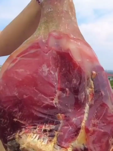 正宗金华火腿精肉中方土特产腊味老字号月饼火腿块咸肉火腿肉