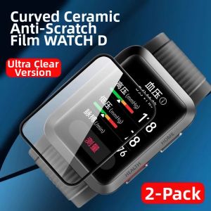 OUXUAN | All-Around Coverage Curved Ceramic Glass Film Screen Protector for Watch D2