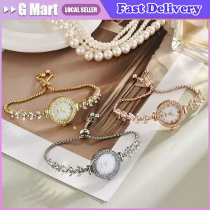 Luxury Women Watch Simple Casual Clock Fashion Small Round Dial Slim Alloy Strap Quartz Wristwatch for Women Relojes Para Mujer