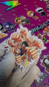 Gantungan Kunci Akrilik One Piece Ace Code 02: Desain Kreatif untuk Pria