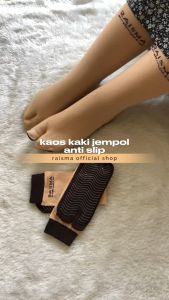 Raisma - Perlengkapan Umroh Haji Wanita Kaos Kaki Jempol Anti Slip