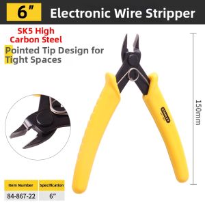 STANLEY | Mini Slant-nosed Pliers for Wires and Models With Spring
