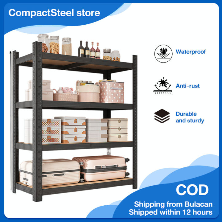 CompactSteel store 6 Layer Metal Rack Boltless Rack Heavy Duty Steel ...