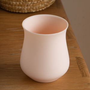 Fine Porcelain Coffee Cup Smell the Fragrance Hand-Poured Ice Jade White Ceramic Taste Cup Specialty Japanese Style Drinking Cup