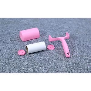 READY STOCK Strong Sticky Lint Roller Dust Hair Removal Cover Refillable Remove Clean Bedroom Carpet Hair Fur Dust除尘滚轮粘纸