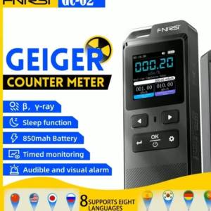 FNIRSI | FNIRSI NEW GC-02 Geiger Counter Nuclear Radiation Detector for Personal Safety and Environmental Monitoring
