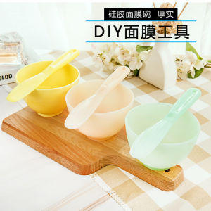 Large Size Silicone Mask Bowl for Beauty Salon Soft White Mud Mask Bowl Seaweed Tool Odorless Facial Beauty Makeup Tool