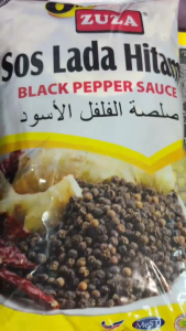 ZUZA Black Pepper Sauce 1kg (Muslim-Friendly Product)