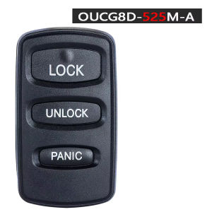 KEYECU OUCG8D-522M-A OUCG8D-525M-A 313/315/ 433MHz Remote Key Fob for Mitsubishi Eclipse Endeavor Lancer Montero Sport Outlander