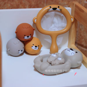Đồ Chơi Động Vật Bơi Nổi Trong Phòng Tắm Cho Trẻ Em Lưới Bắt Động Vật Đồ Chơi Bắn Bóng Đồ Chơi Ngoài Trời Đồ Chơi Trẻ Em