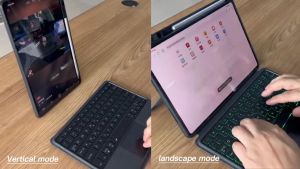 Wireless Detached Magnetic Keyboard Case For iPad 10 11th A16 Air 11 M3 2025 Air 6 11 M2 2024 Air 5 4 10.9 mini 6 7 Pro 11 2018-2022 Tablet Case