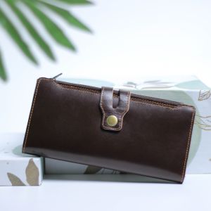 VALQO SERVO Dompet Wanira Kulit Sapi Kartu Koin Foto Panjang