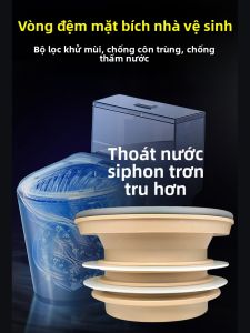 Vòng Kín Bằng Silicon Dày Một Mảnh Cho Bồn Rửa Vệ Sinh Gia Dụng Chống Thấm Nước Chống Mùi Hôi Dễ Lắp Đặt Dùng Chung