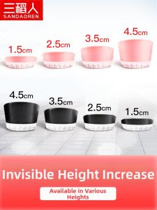 SANDAOREN | Invisible Internal Height Increasing Insoles for Martin Boots