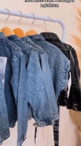 gloria gamis anak lepis anak kids denim baju terbaru adem umur 7-14 tahun COD
