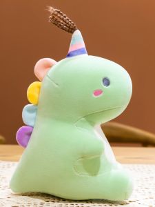 QIAOSHANG | Dinosaur Stuffed Plush Toy Sleeping Pillow Birthday Gift