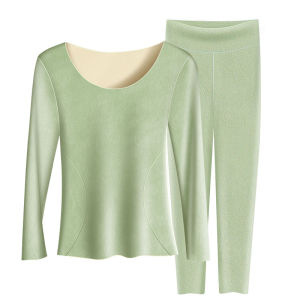 DREAM TIME | Womens Seamless Thickened Self-heating Wool Underwear Set