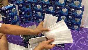[ĐÓNG 1 CHIẾC/TÚI] 1 Hộp 50 Chiếc Khẩu Trang Y Tế 4 Lớp AMI CAO CẤP Chuẩn Kháng Khuẩn
