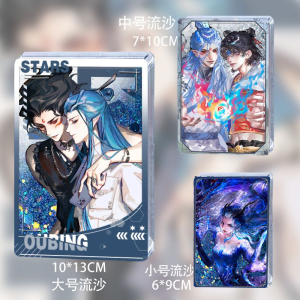 Nata Magic Child Birthday Gift Ao Bing Nata Ao Bin Acrylic Stand Cartoon Anime Badge Collectible Item without Brand Registered