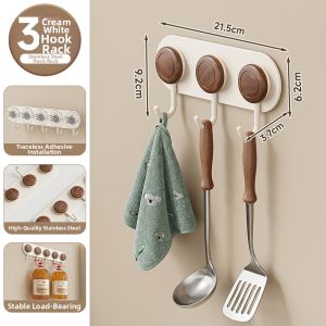 Micoe | Non-drilling Wall-mounted Kitchen Storage Hook for Pans