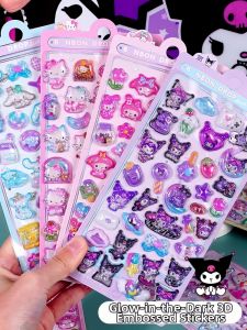 LOOM LUXE | Glowing 3D Cute Cartoon Stickers Water-resistant