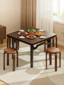 ZHUSHANXIA | Bàn Tròn Gấp Gọn Cho Nhà