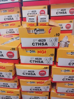 PAKET 10 PCS BUSI NGK C7HSA BUSI MIO SPORTY MIO SMILE MIO KARBU BUSI GRAND SUPRA X BEBEK